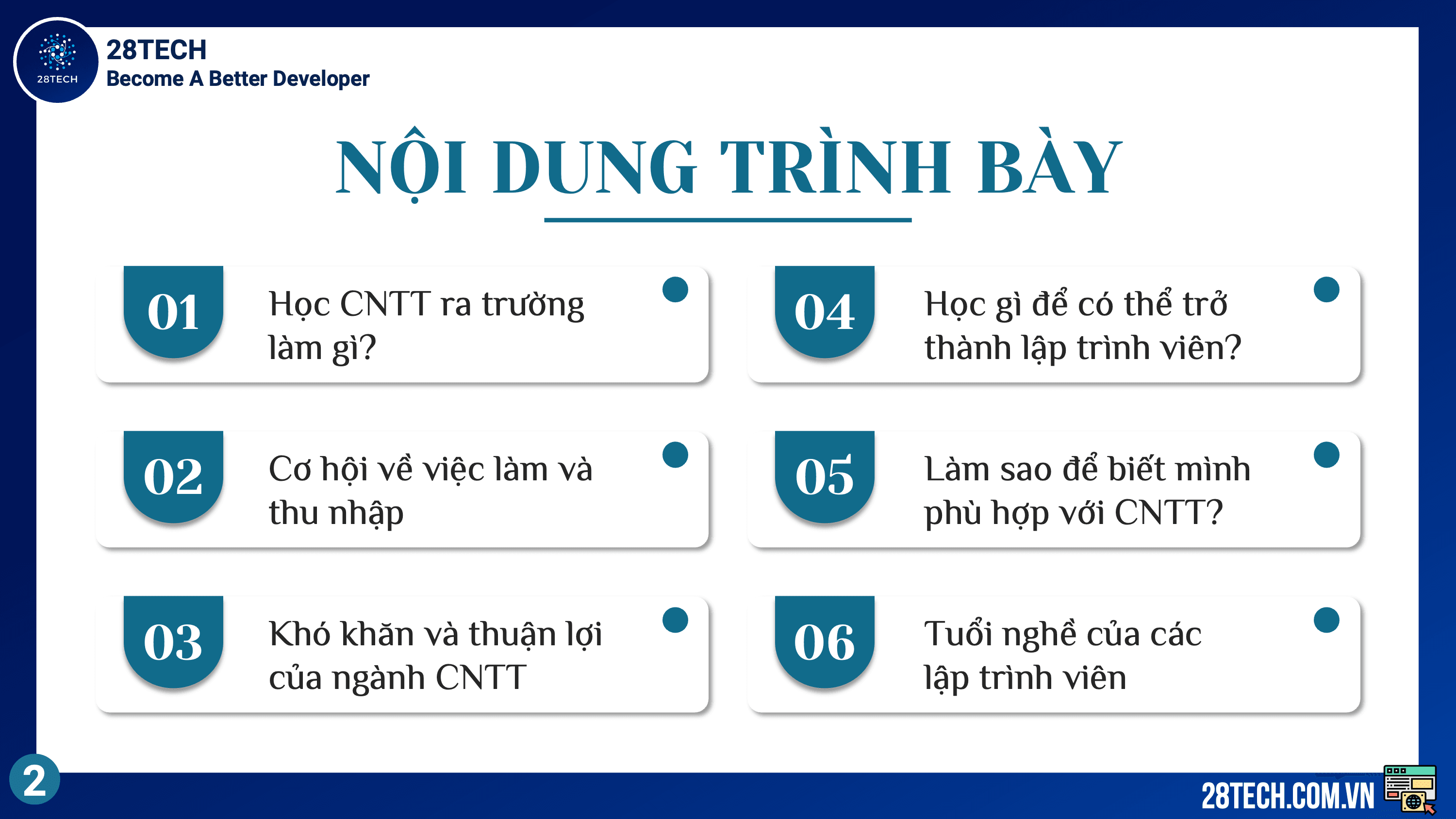 Tổng quan ngành CNTT — slide 2