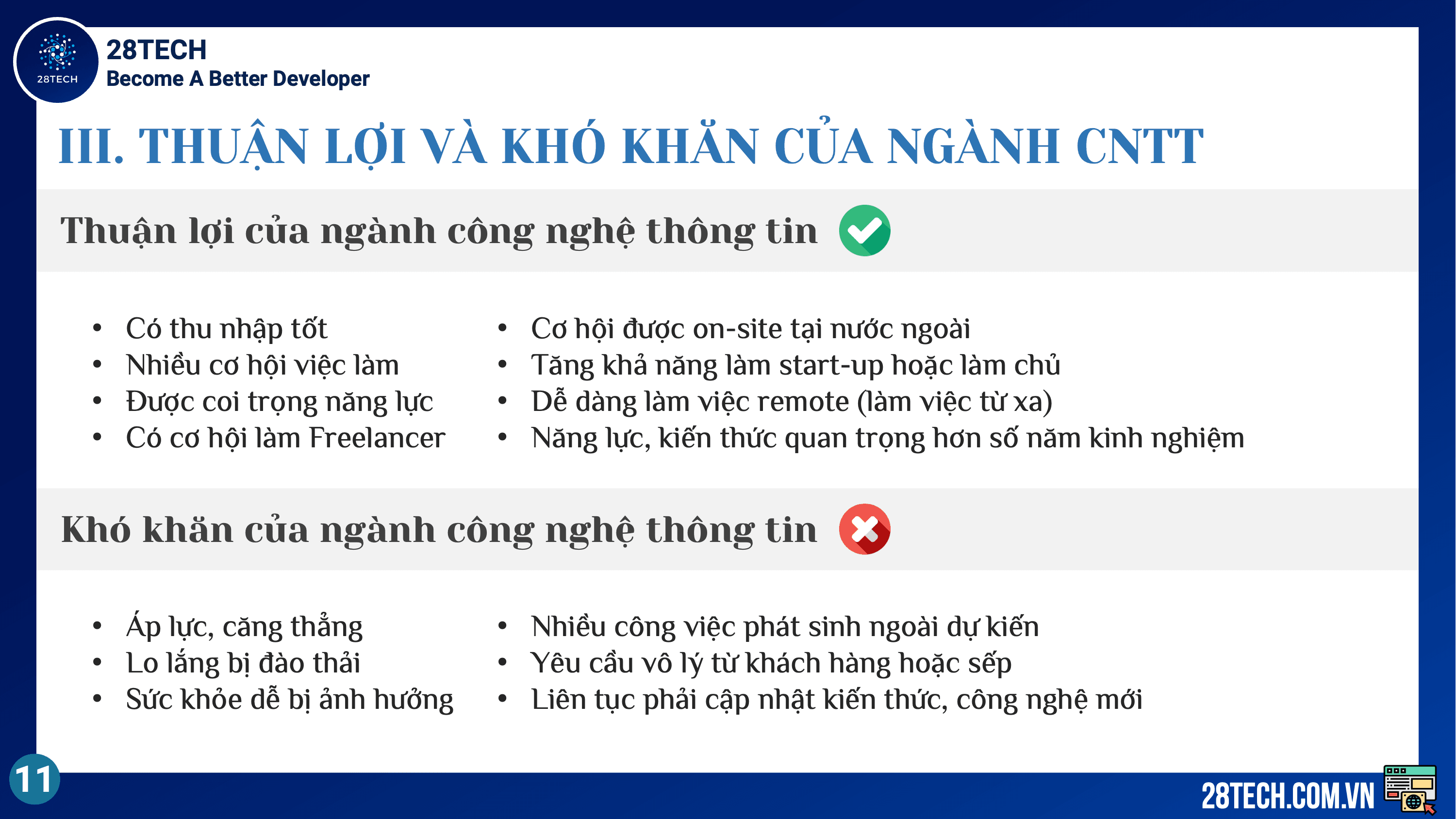 Tổng quan ngành CNTT — slide 11